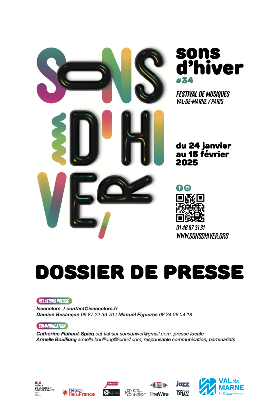 Sons d'hiver - Dossier de Presse 2022